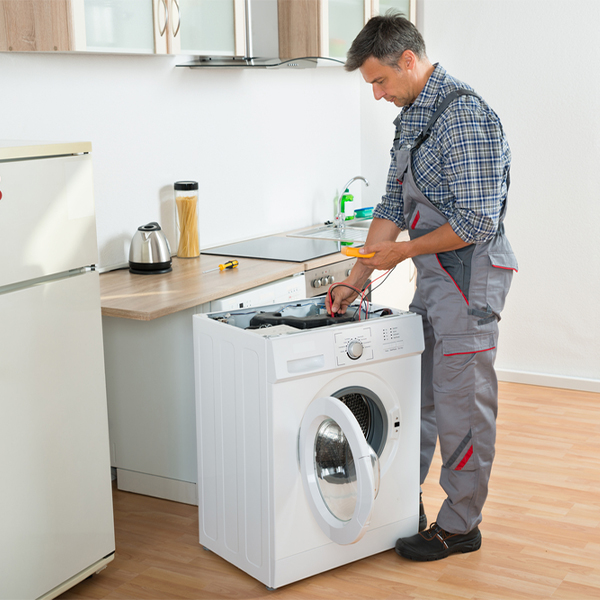 can you walk me through the steps of troubleshooting my washer issue in Heavener Oklahoma